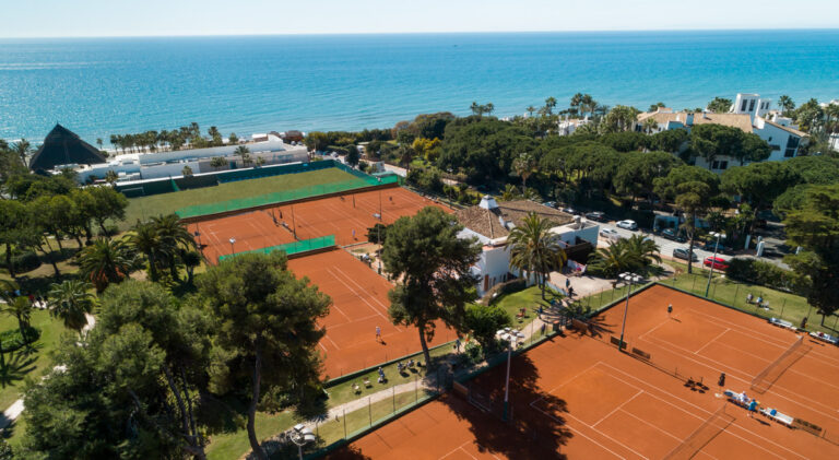 Tennis center in Marbella, Spain